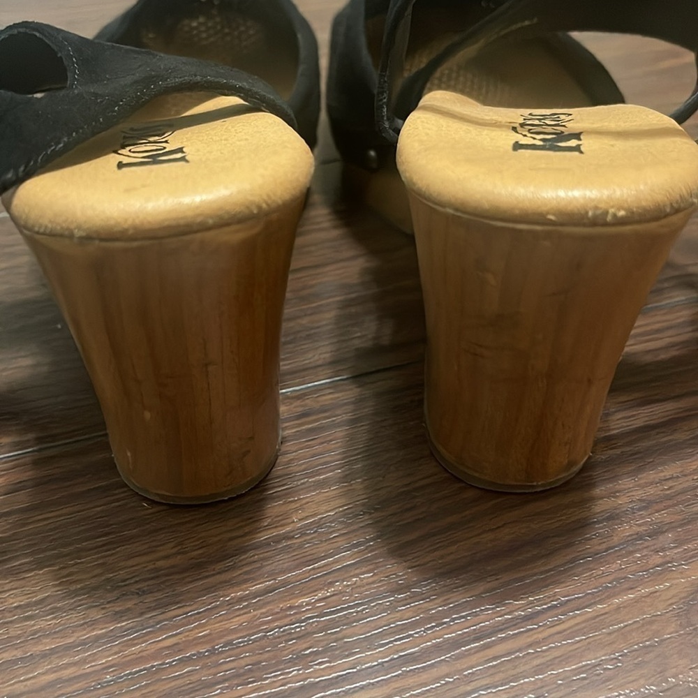 Korks Abloom heels size 10 in Black - Picture 8 of 12